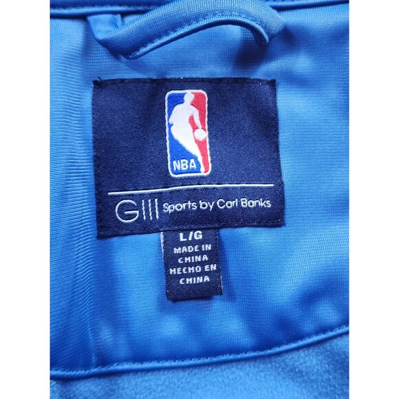 NBA Minnesota Timberwolves G-III Sports by Carl Banks Large Zip Track Jacket - Picture 2 of 16